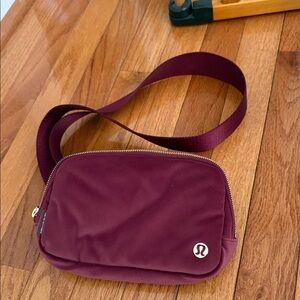 lululemon athletica Maroon Belt Bag